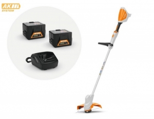 STIHL FSA 57 Cordless Grass Trimmer - AK System battery & charger sets