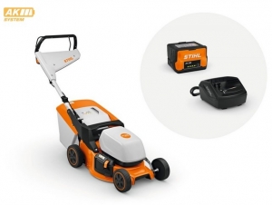 STIHL RMA 243 Cordless Lawn Mower - AK System battery & charger set