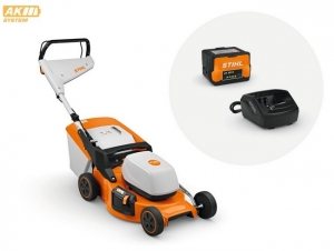 STIHL RMA 253 Cordless Lawn Mower - AK System battery & charger set