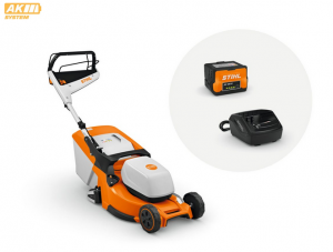 STIHL RMA 448 RV Cordless Lawn Mower - AK system battery & charger set